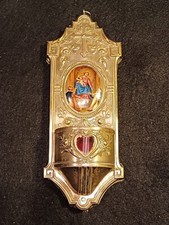 acquasantiera antica, argento sbalzato