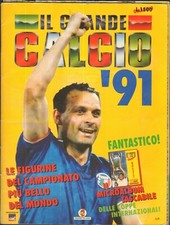 Album figurine Calciatori  IL GRANDE CALCIO 91,1991 Vallardi. Quasi completo ...