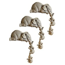 3X(3PCS Carino Elefante