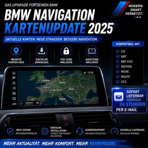 Aggiornamento mappe bmw 2025 - mappe,