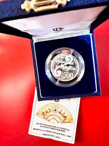 500 lire 1992 gioacchino - 500, ·
