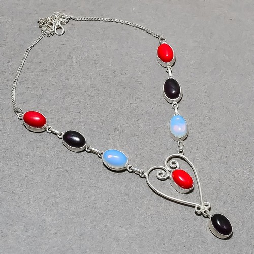 Collana multi forma ovale
