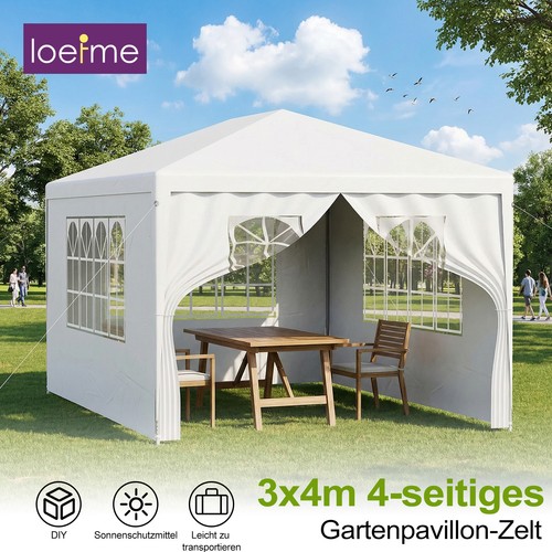 Gazebo 3x3m 3x4m - gazebo, impermeabile