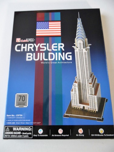 Puzzle chrysler building - 3d,