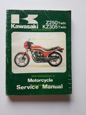 Kawasaki Z 250-KZ 305 1979-83 manuale officina INGLESE originale workshop manual