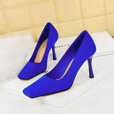 Decolte Scarpe Donna 8 cm Blu