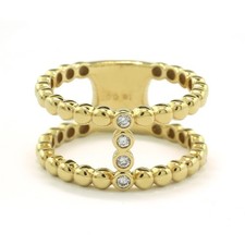 Anello oro doppio filo - a,
