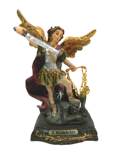 Statua san michele - cm, 8
