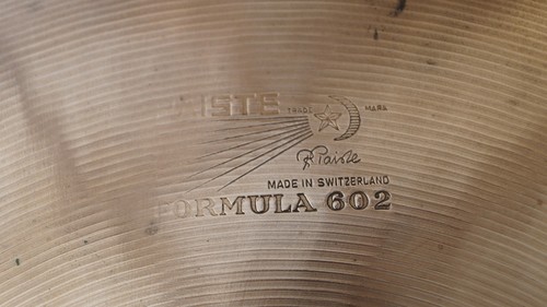 Vintage paiste formula 602 - vintage,