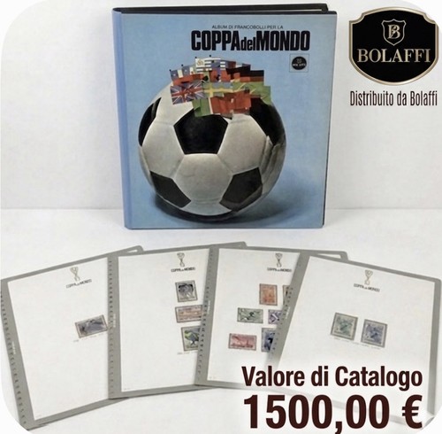Album bolaffi calcio mondiali - album,