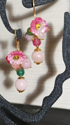 Orecchini donna fiori - donna,
