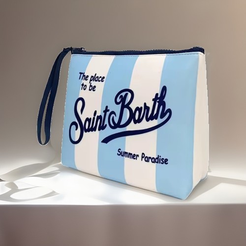 Pochette saint barth azzurra - barth, e