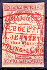 TIMBRE FRANCE FISCAUX