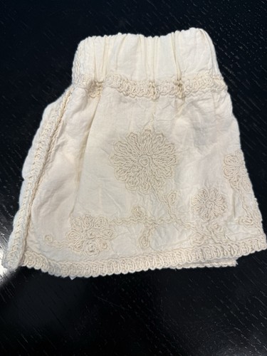 Zara minigonna beige con