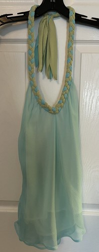 Zara basic blue top m - basic,