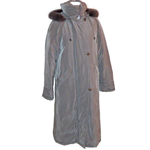 Utex giù taupe lungo cappotto - lungo,