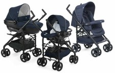 Chicco Trío Sprint Passeggino 3 in 1 Singolo - Blu