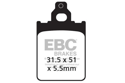 Ebc sfac186 pastiglie freno - pastiglie,