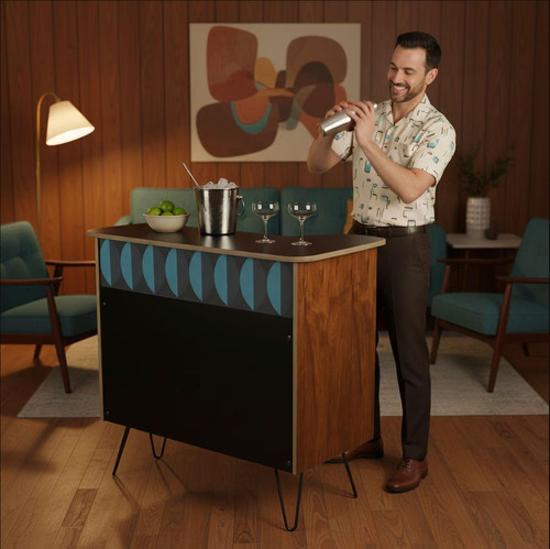 Home bar metà secolo moderno