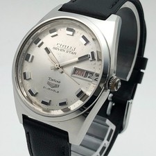 Vintage 1969 CITIZEN SEVEN STAR Deluxe 7 Cal.5270 Automatico 21Jewels Giappone #2144