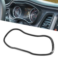 Cruscotto Strumentazione Trim Strip Cover per Dodge Challenger 15-19 Fibra di Carbonio