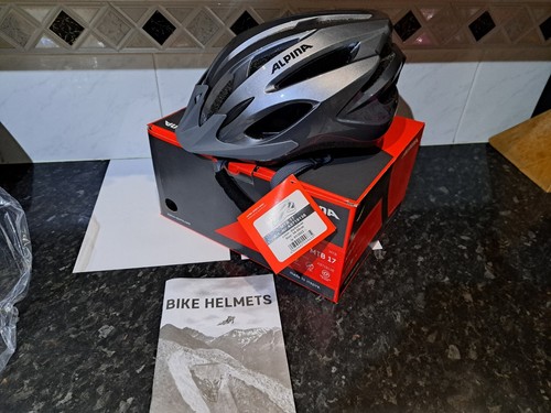 Casco alpina mtb argento - casco,