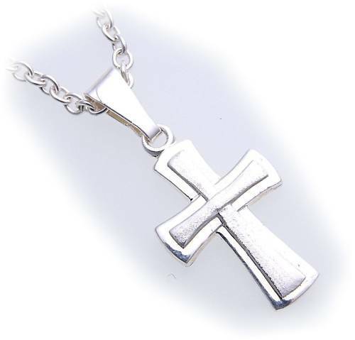 Ciondolo croce argento 925 - argento,