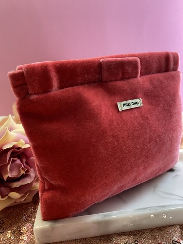 Miu beauty pouch bag - miu,