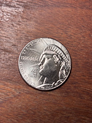 1776 2026 mezzo dollaro - (d),