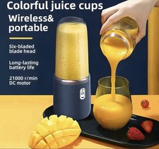 Frullatore Mini Portatile Spremiagrumi 400ml Elettrico Ricarica USB 40W