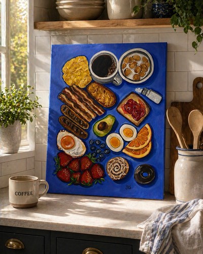 Quadro cibo colazione - quadro,