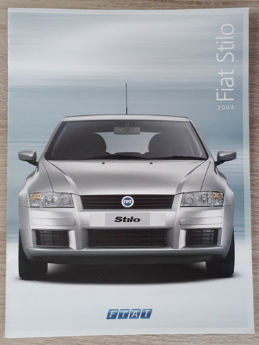 Brochure fiat stilo - stilo,