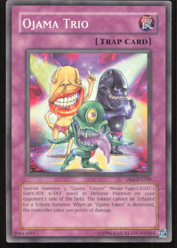 Ojama trio dr1 - ojama, dark
