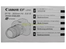 Canon EF 75/300mm. f4-5,6 IS
