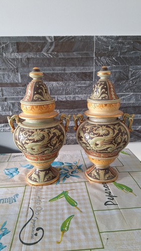 Coppia vasi ceramica - coppia,
