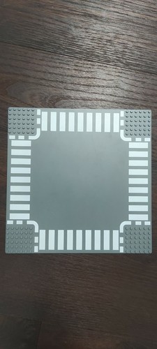 Lego city plate - lego, strada