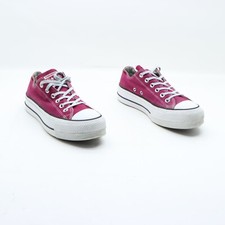 Converse Chuck Taylor platform Usate Eur 37.5 UK 5  US 7(Cod.SS3992) usate malva