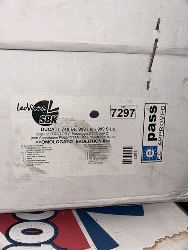 Marmitta scarico leovince sbk - scarico,