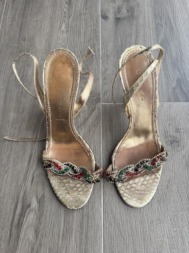 Donna casadei tacco oro - oro, 38