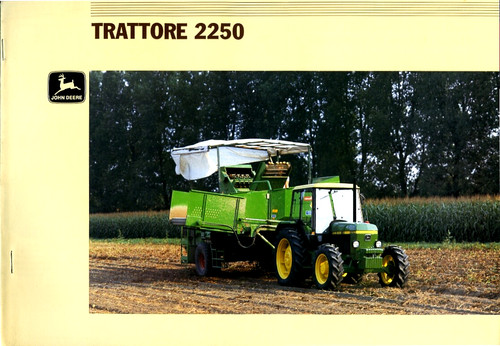 John deere trattore 2250 - john, "