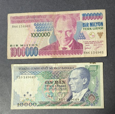 Banconote lira turca del 1970