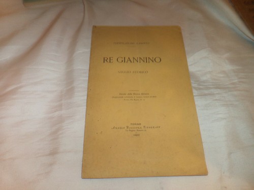 Giannino saggio storico - re,