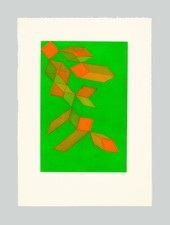 Achille PERILLI - "Vedra", 1989 - Acquaforte ed acquatinta, 70 x 50 cm