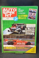 AUTOSPRINT N° 7 ANNO XXII FEBBRAIO 1982 RIVISTA CORRADO FABI ANNI 80