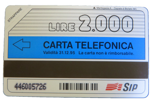 Scheda telefonica 2000 - scheda,