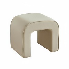 Pouf Imbottito Vera Pelle Pouf