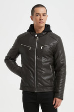 Giacca biker uomo