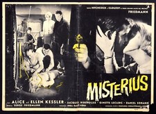 MISTERIUS Les magiciennes GEMELLE KESSLER RARA FOTOBUSTA ORIGINALE AFFICHE '61 5