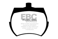 Pastiglie freno anteriori - , ebc
