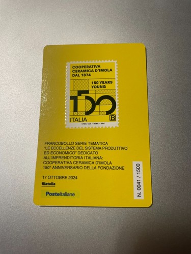 2024 tessera filatelica - tessera,